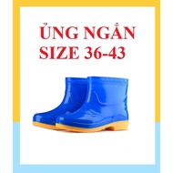 Short garden vegetable picking boots size 36-43, rain boots, wading boots