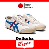 Original Onitsuka Tiger Mexico 66 summer Low cut running shoes 1183B391-100 White Blue