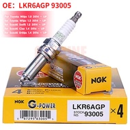 3pcs NGK Platinum Spark plug LKR6AGP For Toyota Wigo , Suzuki Swift 1.2 , Suzuki Ciaz and Ertiga 1.4