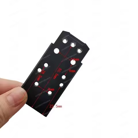 Universal Metal Adapter Base Plate For Sig Sauer P320 M17 M18 P320 XFull XCompact P320-XTEN RMR Doct