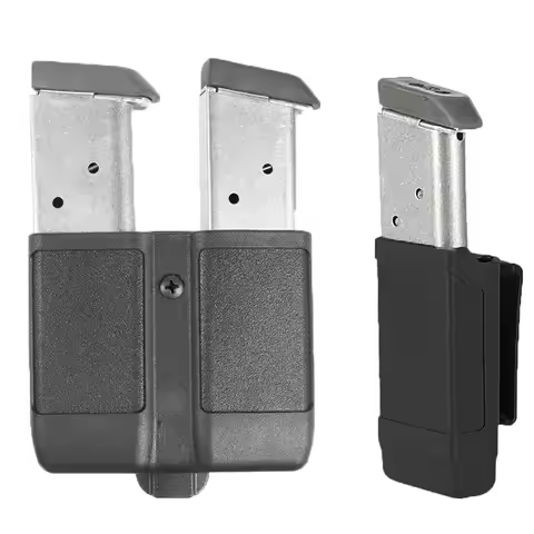 Tactical Single/Double Magazine Pouch Single Stack Mag Holster/Case/Holder for .45 ACP 1911 Mag