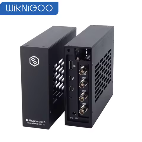 SDI Video Capture Card Adapter thunderbolt 3/4 TV DVD Capture video Card Audio AV for Computer/CCTV 