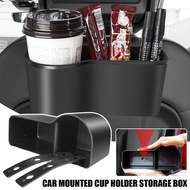 Car Storage Box Multifunctional Car Water Cup Holder Box Hanging Back Phone Storage Mobile H7o2