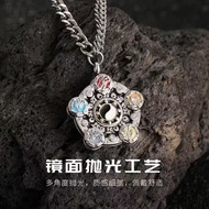 Armor Hero/Armor Hero Emperor Five Elements Rotating Pendant Necklace/uytu
