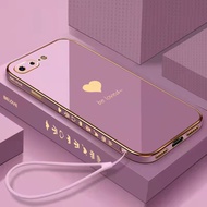 plating Case for iPhone 7plus 8plus se2020 ix xs max xr iPhone 6 6s plus iPhone7 8 luxury be loved i