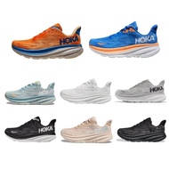 HOKA ONE ONE Clifton 9 Women's low-top running shoes with laces HVYR Boxed SC8B