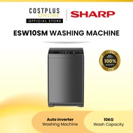 Sharp ESW10SM Auto Inverter Washing Machine 10KG Mesin Basuh Automatik