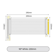 Vertical GPU Mount Bracket 2 Slots Graphics Card Steering Holder With Hardware EGPU Dock External GP