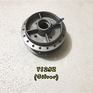 Yamaha Y125Z Rear Hub - Silver