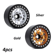 1.9 Metal Alloy Beadlock Wheel Rim Blade 4pcs RC Crawler Axial mn999 HBR1001