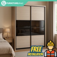 [Free Installation] Furniture Mart TIARA 6x8 almari baju home furniture wardrobe almari baju