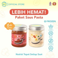Grouu - Bundling Bolognese and Carbonara Pasta Sauce Seasoning, Pasta Sauce Seasoning for MPASI, Pas