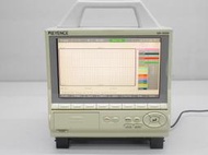 (HLFA-TDA) Keyence GR3500 16點 溫度 電壓 波型 無紙 記錄器 Recorder-特價1