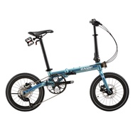 Foldable Bicycle (Bi-Fold) CAMP Lite 11 16in 11spd - Ocean Blue
