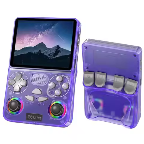 B44C J36 Ultra Retro Handheld Game Console 40000 Games 3.5 Inch Video Portable Game Player C