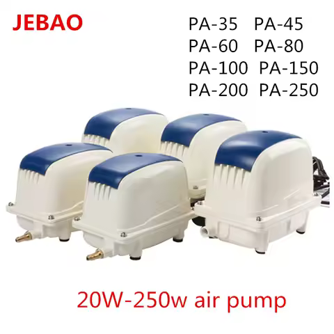 JEBAO JECOD ECO Air Pump Low Noise Aerator for Koi Fish Pond PA-35 PA-45 PA-60 PA-80 PA-100 PA-150 P