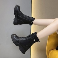 9 Cm. Thick Shoes Short Women's