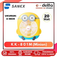 Sanex Box Fan / KK-801M Box Fan 8 Inch Minion Character"