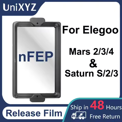 2pcs/5pcs NFEP Release Film for Elegoo Mars 2 3 4 Max Pro DLP Saturn 4 3 2 Ultra 4K 8K 12K UV Resin 