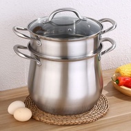 Stainless Steel Steamer Pot Steamer Stainless Steel Steam Pot 304 Stainless Steel Pot Thickened