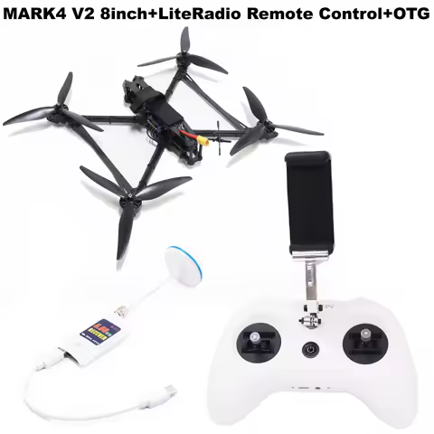 B-CUBE 7/8/9/10inch Frame V2 CRSF Remote ExpressLRS Flight Control 45/60A 4INI ESC Rack Drone FPV Ca