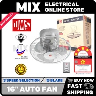 UMS 16" Inch SIRIM Approved Ceiling Auto Fan 360 DEGREE ( KIPAS SILING AUTO FAN 360 DARJAH )