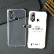Itel A49 Clear Case Bening 2.0mm Softcase Clear Case Itel A49
