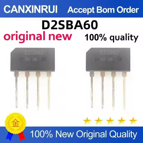 (10-300piezas)The new stock D2SBA60 D2SB60 starts at a time