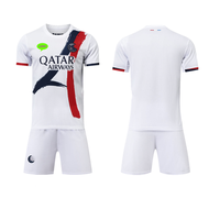 เสื้อฟุตบอลเด็ก 2024/25สำหรับเกมเหย้าและเยือน เมสซี หมายเลข 30 เสื้อฟุตบอล หมายเลข 10 Mbappe หมายเลข