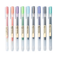 MUJI MUJI Stationery Medium Pen Color Pen Smooth Gel Ink Pen 0.380.5MM Student Pen 10.19