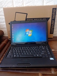 laptop Toshiba l510 core duo second ram 4 gb