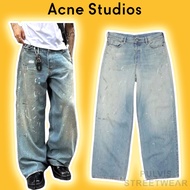 ️[Mirror Quality] - ACNE STUDIOS Super Baggy Fit Jeans, Straight-leg pants, baggy jeans