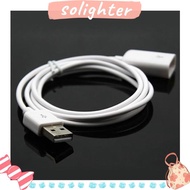 SOLIGHTER 1M-3ft Extension Cable White  Audio Male To Female Cord