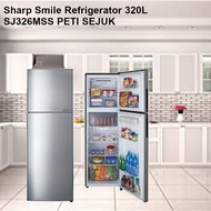 Sharp Smile Refrigerator 320L SJ326MSS PETI SEJUK