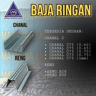 ready Kanal baja ringan / Channal C / Channal Baja Ringan C75