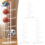 Perfeclan Sports Equipment Storage Organizer Vertical Metal Ball Storage Holder Ball Rack