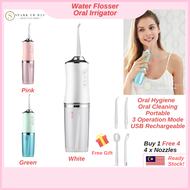 Oral Irrigator Water Flosser Water Floss Dental Flosser Water Jet Tooth Cleaner Oral Hygiene Pembers
