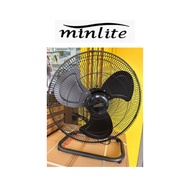Minlite 20'' INDUSTRIAL FLOOR FAN 3 ALIMINIUM BLADES (BLACK) | FF20ALU3B