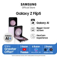 Samsung Galaxy Z Flip5 5G Flip phone 8GB RAM 256GB l Android dual sim l HP Flagship Terbaru I Gratis ongkir I Free Samsung Care+ 1 tahun I Free Youtube Premium 4 bulan