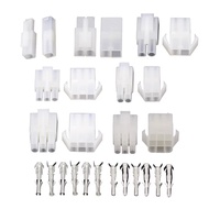 5 Sets L6.2 Connector (1 Pin/2 Pin/3 Pin/4 Pin/6 Pin/9 Pin) Winged Air Butt Connector Connector Flat