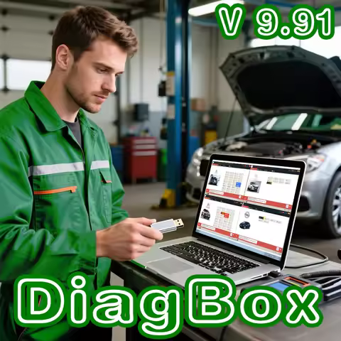 Diagbox Version 9.91 Lexia3 Car Repair Work with PP2000 Diagnostic Module Remote Coding Reset Adapta