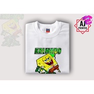 KALMADO SPONGEBOB T-SHIRT FOR MEN AND WOMEN