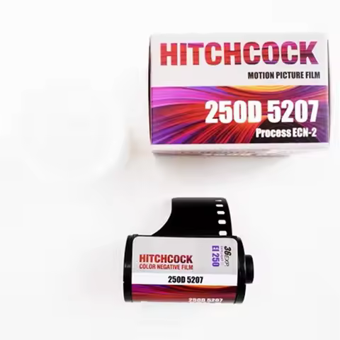 5207 135 Color Film Film Negative 250D 36 Sheets ECN2 Daylight 35mm Negative Film 24 Years