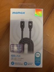 Momax GOLINK USB-C PD 充電線 2米 100W