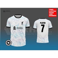 The Newest LIVERPOOL AWAY JERSEY PRINTING 2023-2023/lein AWAY JERSEY English League 2023 FULL PRINTING PREMIUM-Ball JERSEY FREE CUSTOM Name And NO FREE/PREMIUM Quality JERSEY Does Not Fade/Ball Shirts All Sizes Children And JUMBO 2023