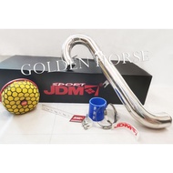 JDM Racing Perodua Kelisa Kenari Open Pod Air Filter Intake Ram Pipe Kit