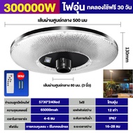 【จัดส่งในวันที่สั่งซื้อ】ไฟ ufoโซล่าเซลล์ไฟโซล่าเซลล์ UFOโคมไฟถนนUFO led80000W solar lightไฟสวนกลาง โคมไฟถนนกลางแจ้ง กันน้ำไฟโซล่าเซลสนาม