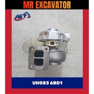 [AET] Hitachi UH UH083 UH07-7 083 Isuzu 6BD1 Engine Excavator Turbo Charger Turbocharger 神手挖掘机增压器