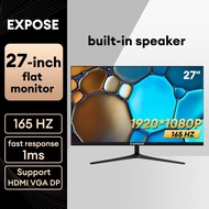 Expose Monitor 27 inch gaming Monitor Computer 19/24 inch pc laptop Desktop 75 144hz IPS 165Hz black