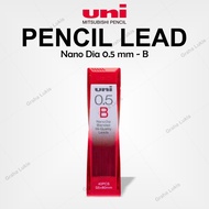 Uni Nano Dia Pencil Lead 0.5 mm B Mechanical Pencil Lead B - 0.5 mm